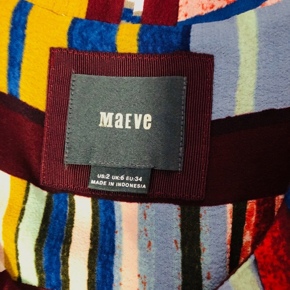 Maeve Anthropologie Bookshelf mini Dress colorful - Picture 6 of 7